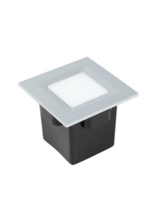 APLIQUE DE MURO CLARA 85 LED 4000K CINZA