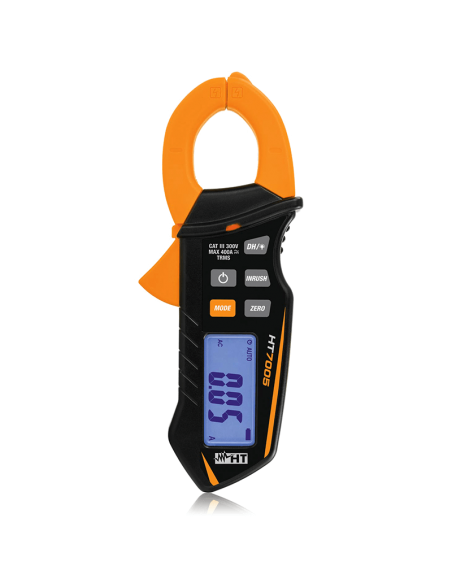 PINÇA AMPERIMETRICA TRMS 400A AC/DC