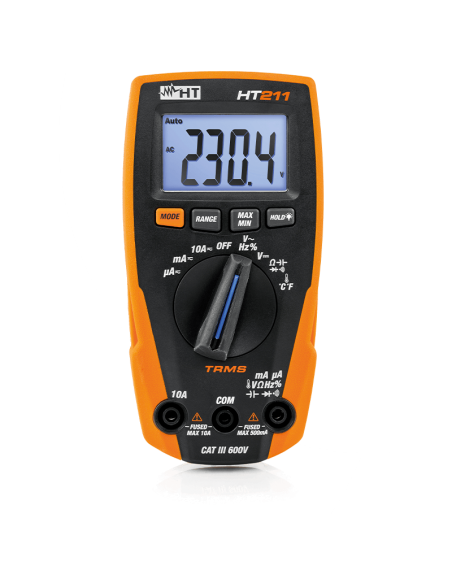 MULTIMETRO DIGITAL TRMS 600V