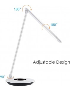 CANDEEIRO LED FLEX. 6W 4000K 300LM DIM USB/230V 2