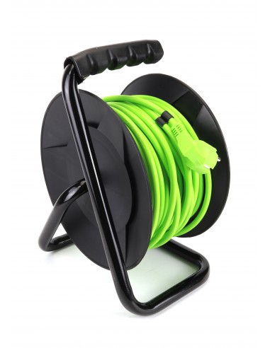 EXTENSAO ENROLADORA C/ 4 TOMADAS 3G1,5 25MT - VERDE