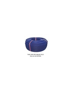 Tubo anelado azul 16mm c/fio 3G2,5 2