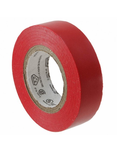 Fita Isoladora ELECTRIX 211 Vermelho 19x20 Fita Isoladora ELECTRIX 211 Vermelho 19x20