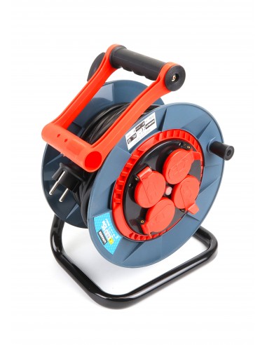 EXTENSAO ENROLADORA C/ 4 TOMADAS 3G2,5 30MT