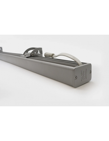 PROJETOR DE FACHADA 36W RGB 985X50X35MM IP66 230V CINZA