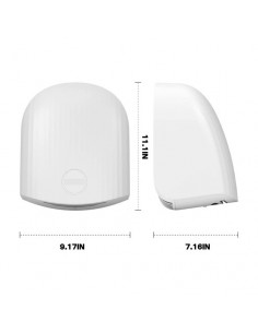 SECA MÃOS C/ SENSOR TEMP. TRABALHO 40º-50º 1200W IPX4 BRANCO 2