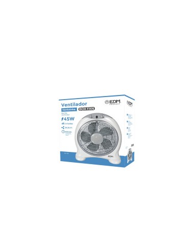 Ventoinha de Chão Box Fan 45W EDM