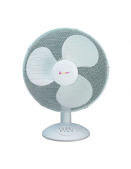 VENTOINHA MESA Ø40CM 45W 3 VEL. GIRATORIA BRANCA