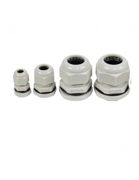 BUCIN NYLON P/CABO PG09 CINZA IP68 BUCIN NYLON P/CABO PG09 CINZA IP68