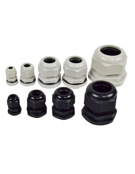 BUCIN NYLON P/CABO PG36 CINZA IP68 BUCIN NYLON P/CABO PG36 CINZA IP68