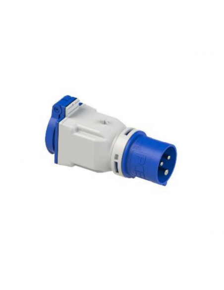 Adaptador CEE macho 2P+T 16A /Shuko fêmea 16A 220V Adaptador CEE macho 2P+T 16A /Shuko fêmea 16A 220V