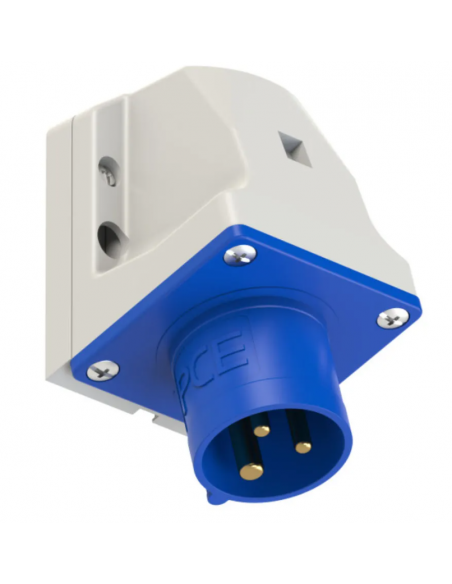 TOMADA DE FIXAR MACHO 2P+T 16A TOMADA DE FIXAR MACHO 2P+T 16A