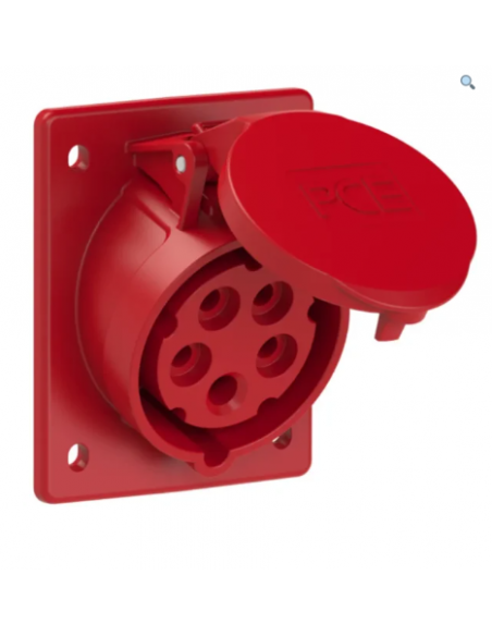 Tomada de encastrar Femea 3P+N+T 16A p/M-BOX Tomada de encastrar Femea 3P+N+T 16A p/M-BOX