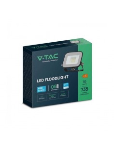 PROJETOR LED 10W/4000K 735Lm 115º PRETO PRO 2