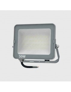 PROJETOR LED SLIM 30W C/ SENSOR 2400LM 5000K CZ 179x200x50