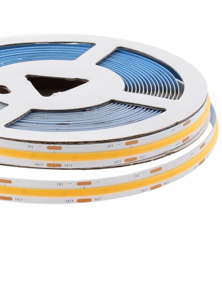 FITA LED COB DE CORTE LIVRE 10W 24V 50LM/W 2700K IP20 FITA LED COB DE CORTE LIVRE 10W 24V 50LM/W 2700K IP20