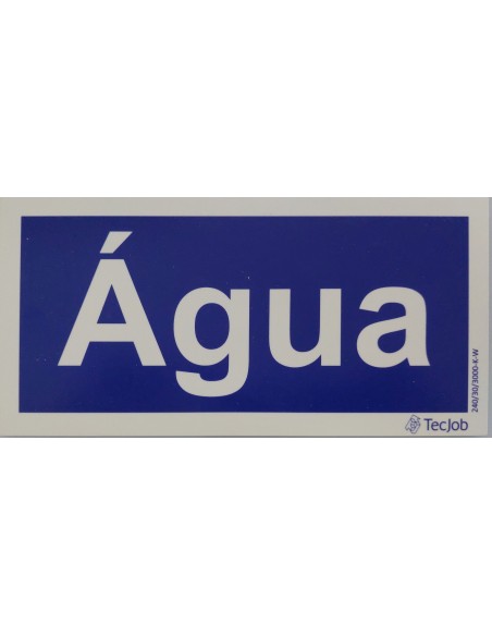 SINAL FOTOLUMINESCENTE AGUA 200x100 SINAL FOTOLUMINESCENTE AGUA 200x100