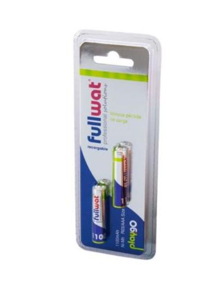 PILHA RECARREGÁVEL Ni-Mh R03 (AAA) 1100mAh PLAYGO [BLISTER 2]