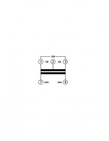 Transformador 12-12-24 40VA