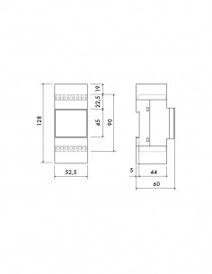 Transformador 4-8-12 25VA 2
