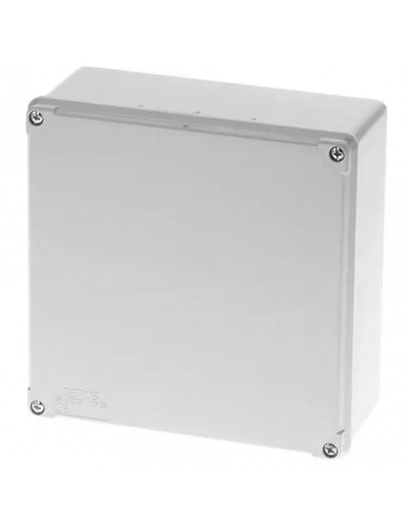 CAIXA ESTANQUE LISA OPACA 170x170x75MM  IP65