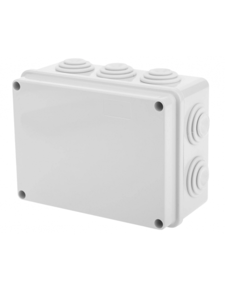 CAIXA ESTANQUE C/ PASSA CABOS IP54 190x140x75mm CAIXA ESTANQUE C/ PASSA CABOS IP54 190x140x75mm