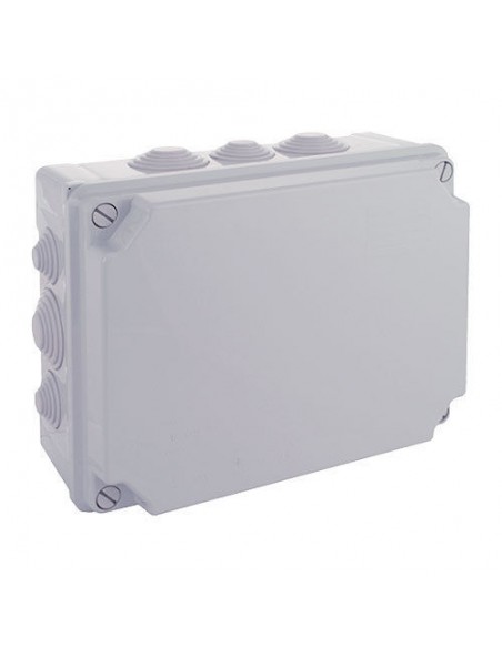 CAIXA ESTANQUE C/PASSA CABOS IP54 240x190x90mm CAIXA ESTANQUE C/PASSA CABOS IP54 240x190x90mm