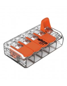 LIGADOR WAGO P/FIO FLEXIVEL 5x6MM