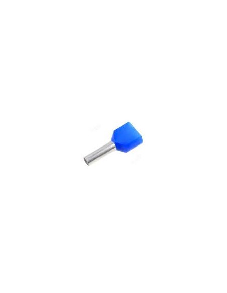 Ponteira Isolada Dupla 2x0,75-8mm (Duo-2x0,75)