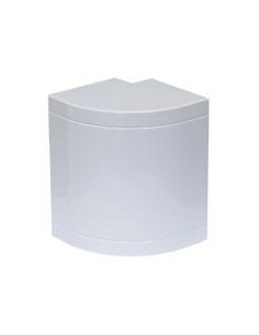 ÂNGULO EXTERIOR P/CALHA EVOLUTIVA 185X50 BRANCO