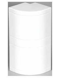 ÂNGULO EXT P/CALHA EVOLUTIVA 75X50 BRANCO