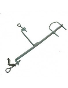 Abraçadeira de chamine simples Zincado [unid]