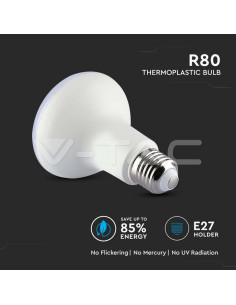 LAMPADA LED R80 E27 4000K 11W 120º 1055Lm LED SAMSUNG 2